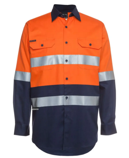 Picture of JB's Wear, HV (D+N) L/S 190G Shirt